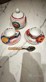 set tazzine e zuccheriera Thun Fiesta