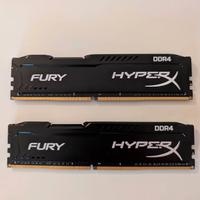 RAM Kingston HyperX Fury 2x8 GB DDR4 2133 CL14