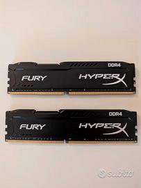 RAM Kingston HyperX Fury 2x8 GB DDR4 2133 CL14