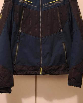 Giacca Moto Ls2 Zirconium Evo Blu Nero Giallo