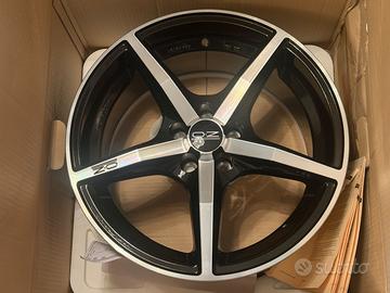 4 Cerchioni OZ Canova Black Diamond 17" x 8  ET 35