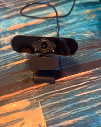 Webcam USB Full HD Con microfono 