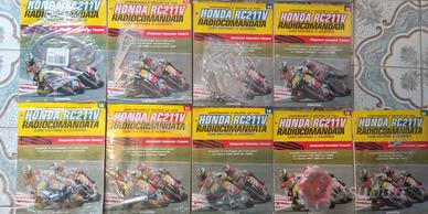 Fascicoli e ricambi moto Honda radiocomandata