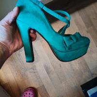 lotto 3 scarpe tacco donna