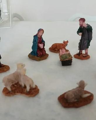 Lemax Christmas Village - Natività con 8 figurine