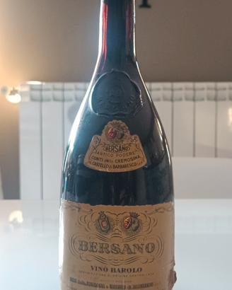 barolo Bersani Riserva Speciale annata 1967
