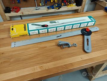 Wolfcraft Combinal Squadra/Riga Universale NUOVA