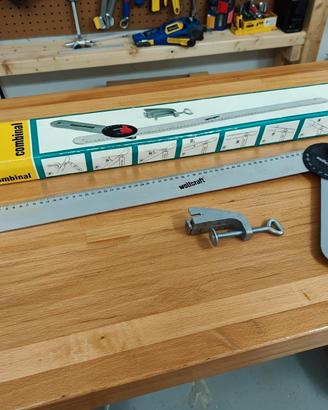 Wolfcraft Combinal Squadra/Riga Universale NUOVA