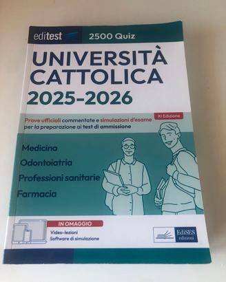 università cattolica editest