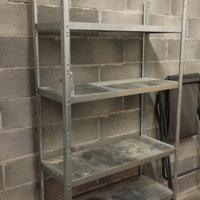 Scaffale acciaio zincato