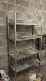 Scaffale acciaio zincato