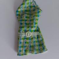 Abito Vintage 1998 per Barbie Pretty in plaid
