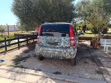 Fiat panda climbing 4x4