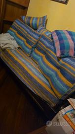 Divano Letto in Legno Massello con Secondo Letto