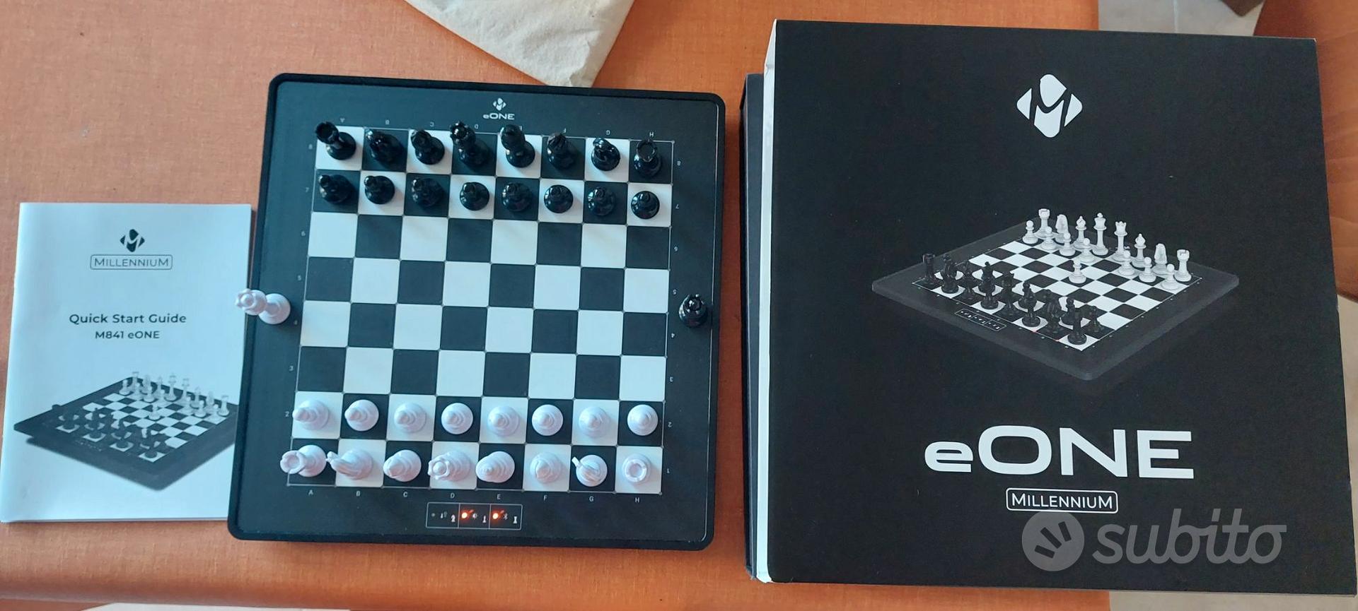 MILLENNIUM eONE M841 Electronic Chess Board for Online Playing on