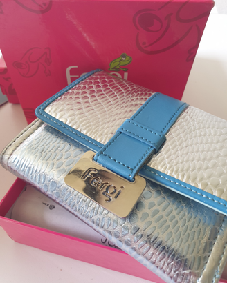 Portafoglio Fergi azzurro