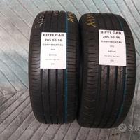 2 gomme 205 55 16 continental a259