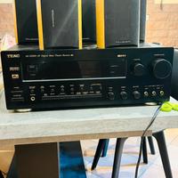 Impianto Home Theater 5.1 con Amplificatore Teac ;