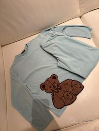 Set due pigiami invernali 8/9 anni