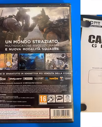 6 giochi COME NUOVI per PC - CD e DVD