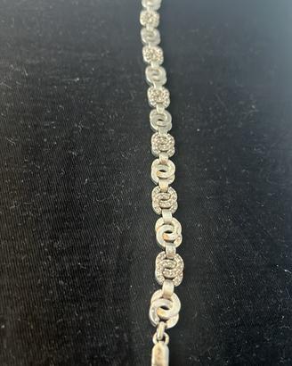 braccialetto argento per donna