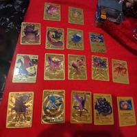 set carte pokemon (set carte oro e altre miste) 