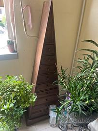 Mobiletto Piramide in legno