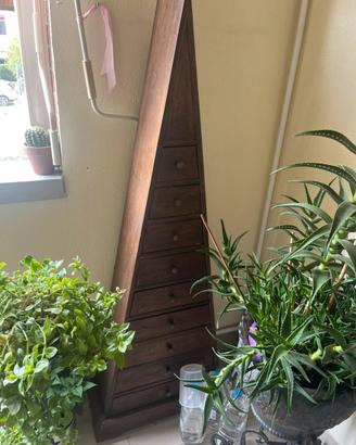 Mobiletto Piramide in legno