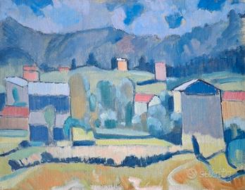 Nando COLETTI (1907-1979), quadro olio su tela