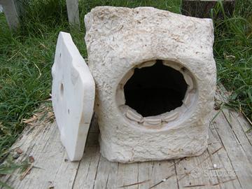 CONTENITORE per FARETTO da GIARDINO in pietra
