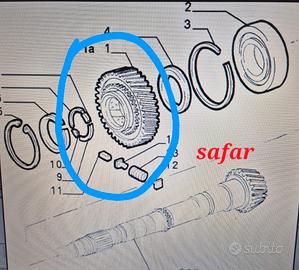 alfa romeo 75 ingranaggio