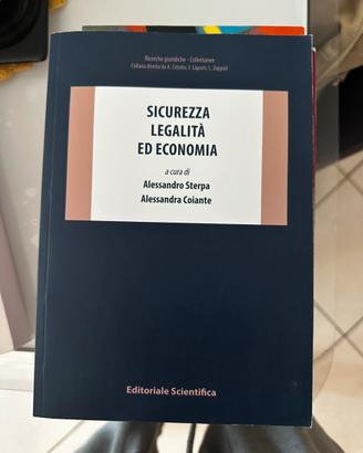 Sicurezza, legalità ed economia  - Sterpa