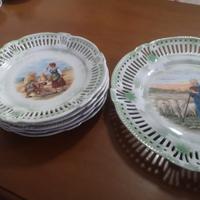 set piatti vintage