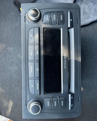 autoradio originale audi chorus con codice pin