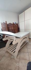 Lettino da estetista spa massaggio professionale 