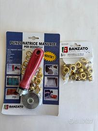 Punzonatrice Manuale per occhielli