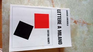 Libro Lettere a Milano - Giorgio Amendola  1974 