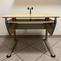 Scrivania ergonomica MOLL Basic-procompact faggio