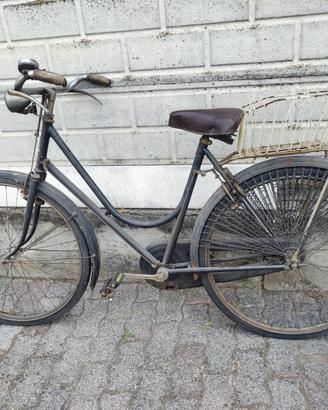 Bicicletta falco vintage da donna freni a bacchett