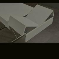 Tavolo trasformabile salvaspazio bianco lucido – 1