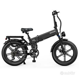 Bicicletta Elettrica nuova OVIVO V2 PRO 2.0 Black