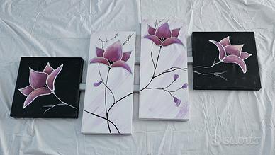 Quadro moderno dipinto a mano