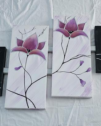 Quadro moderno dipinto a mano