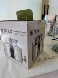 Contenitore olio in acciaio inox 5 litri
