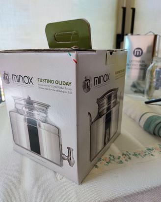 Contenitore olio in acciaio inox 5 litri