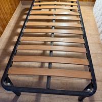 Rete letto singolo + materasso
