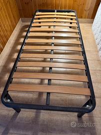 Rete letto singolo + materasso