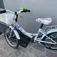 Bici rosa per bimba ruote 20” con cambi