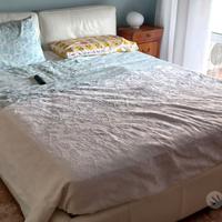 LETTO CONTENITORE IN PELLE