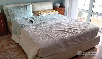 LETTO CONTENITORE IN PELLE